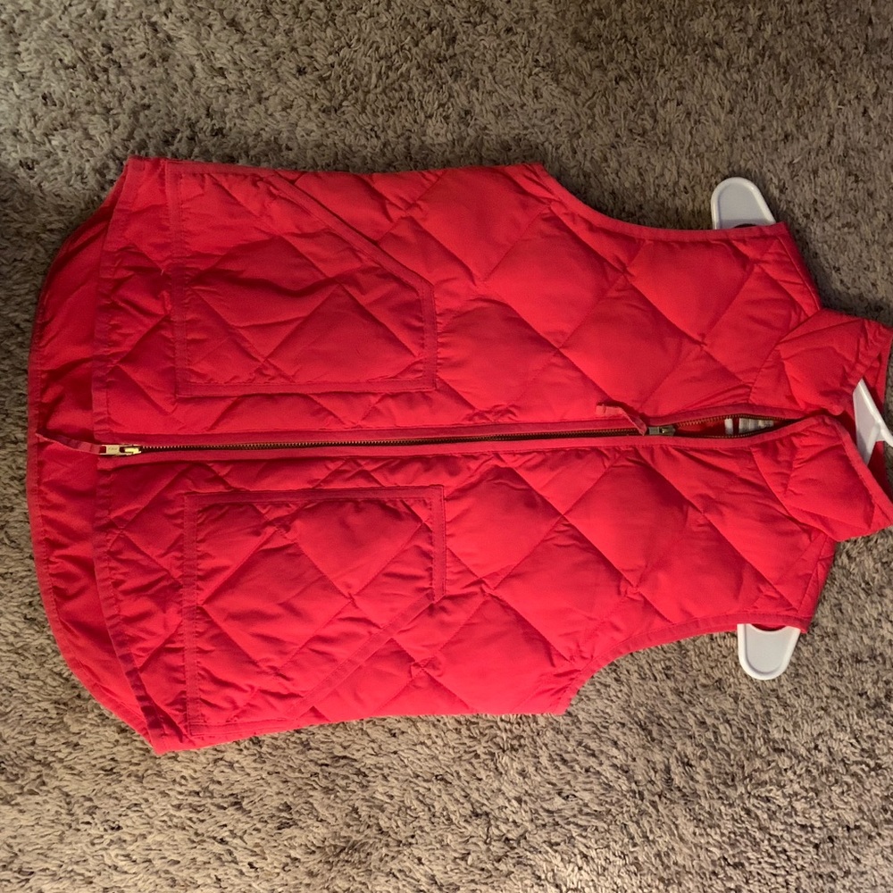 J crew puffer vest